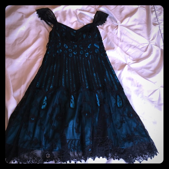 Betsey Johnson battenburg lace dress - Picture 1 of 4